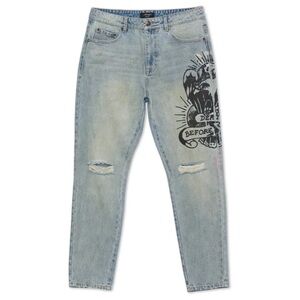 ED HARDY EAGLE SLIM TAPER JEAN